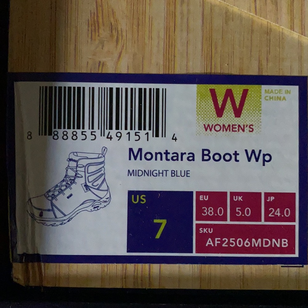 Ahnu Montara Waterproof Hiking Boots 7 last pair - Picture 17 of 17